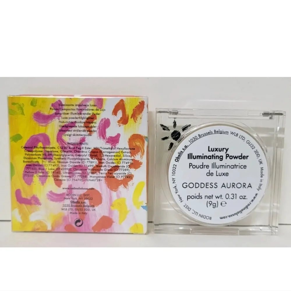 RODIN olio lusso Luxury Illuminating POWDER 0.31 oz GODDESS AURORA  New